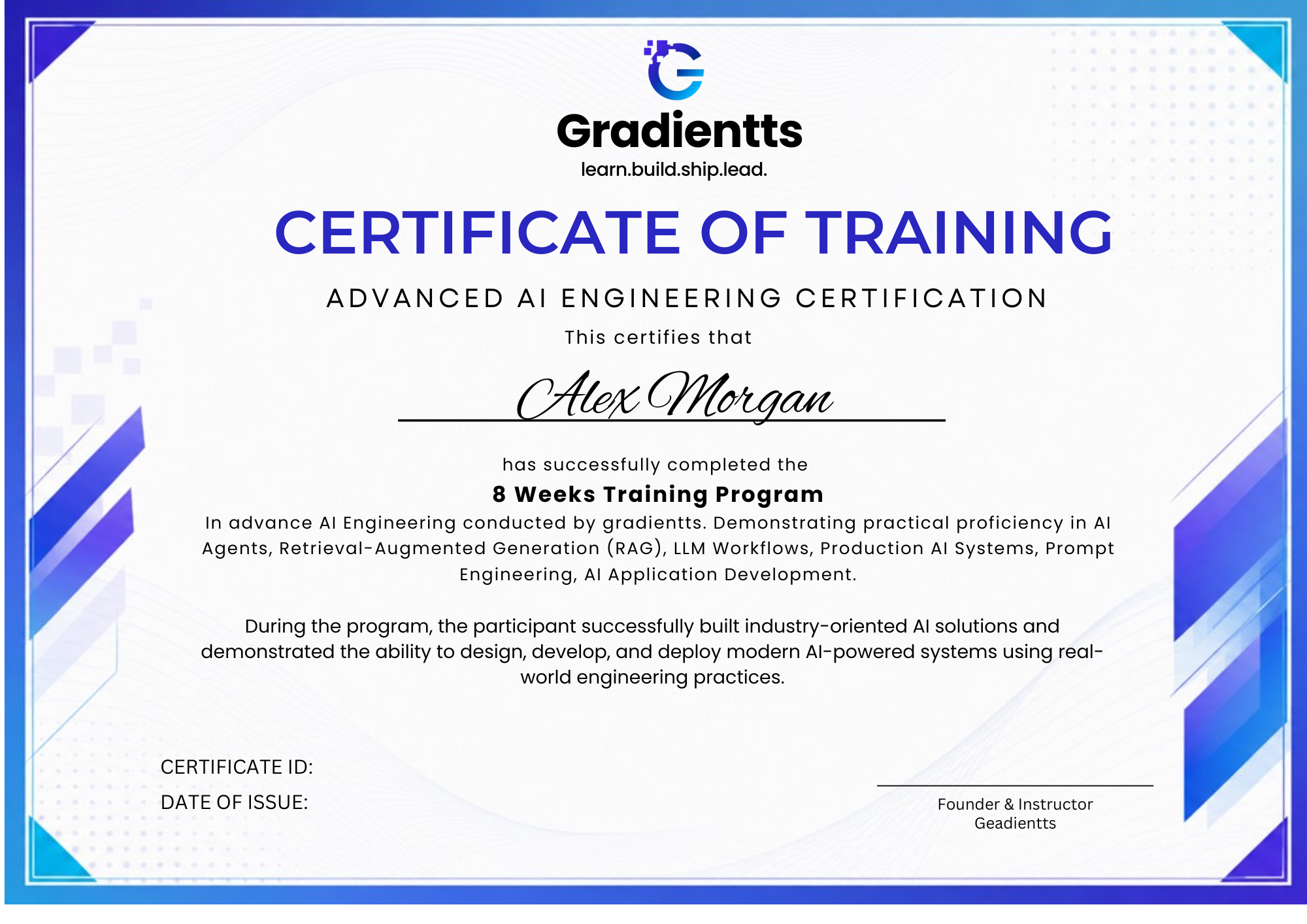 Certificate 1